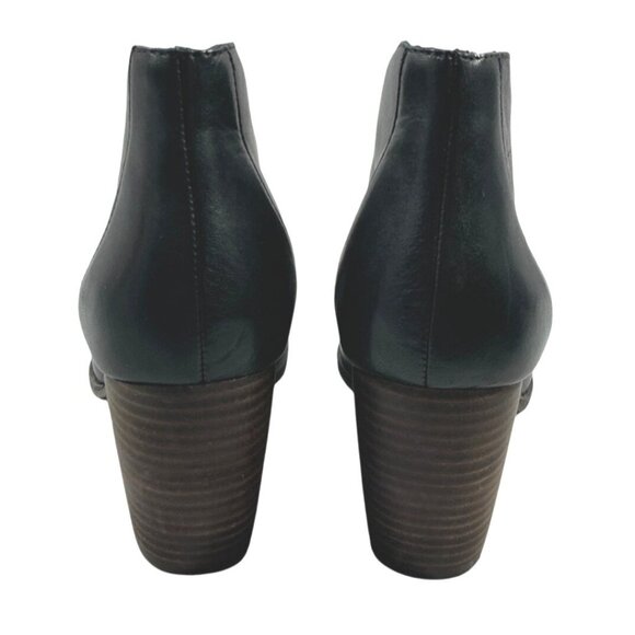 Lucky Brand leather open-toe ankle bootie heels - size: 7M - Picture 5 of 8